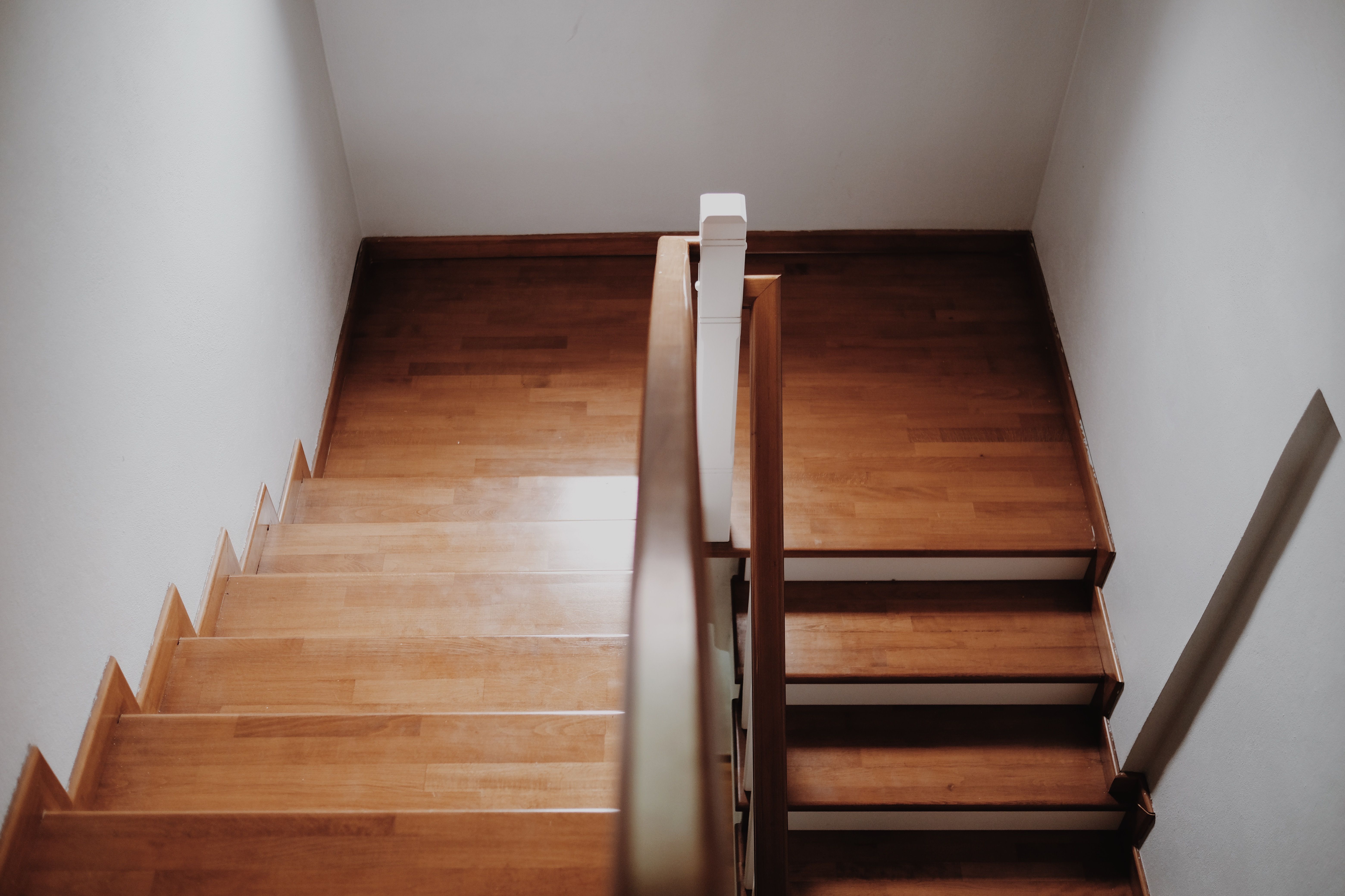 Stairwell in raking light