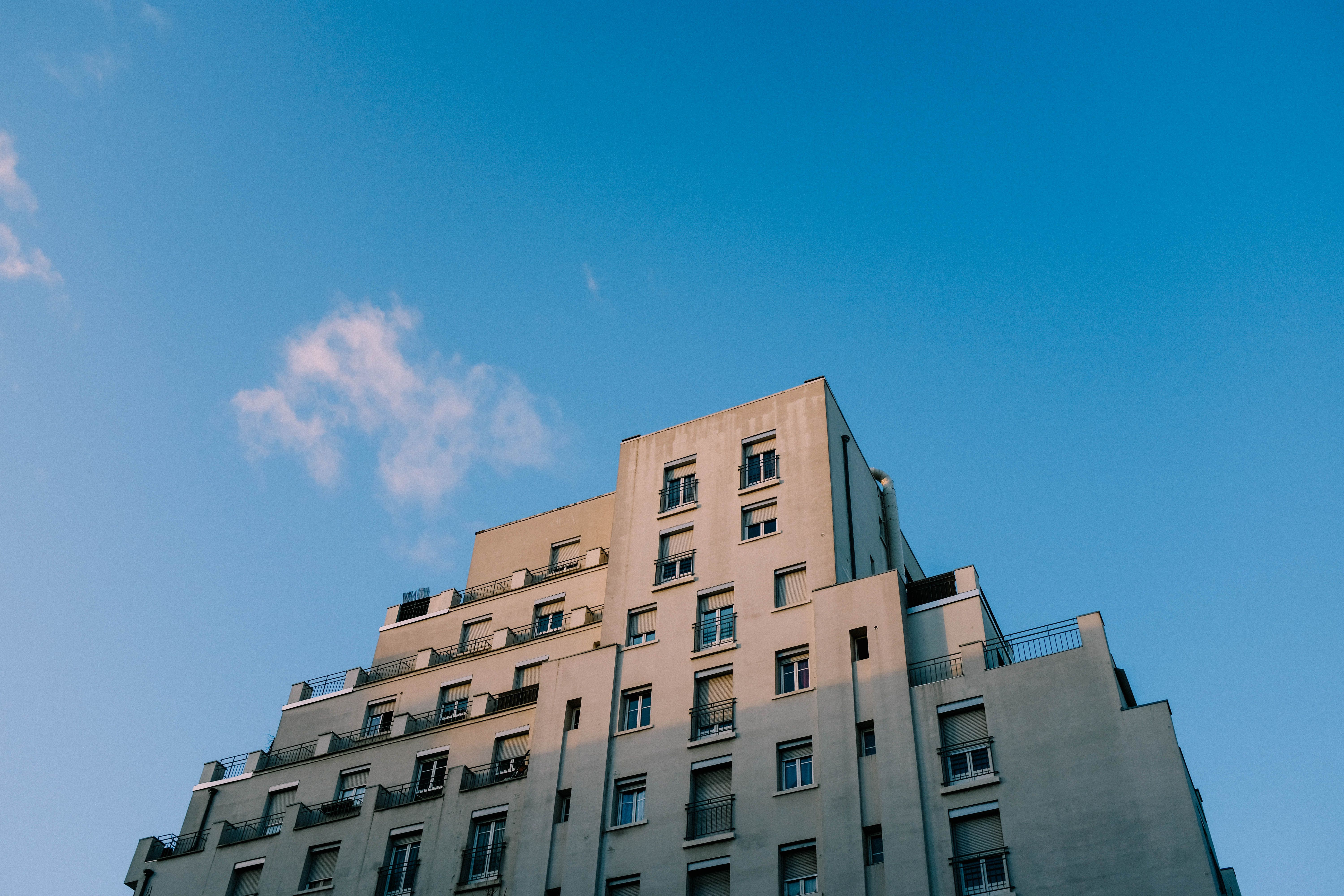 Concrete facade